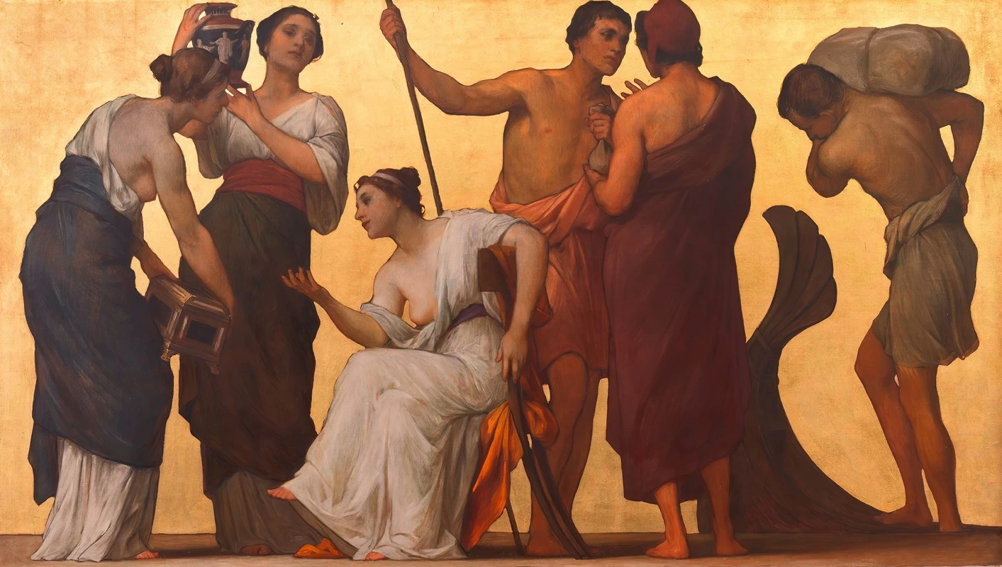 Allegoria dell'industria - Progetto per il fregio del peristilio del Reichsratsgebäude a Vienna (1907), Museo di Vienna Karlsplatz
